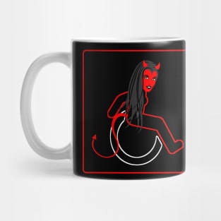 WHEELCHARIOT 15 (Devil Woman) Mug